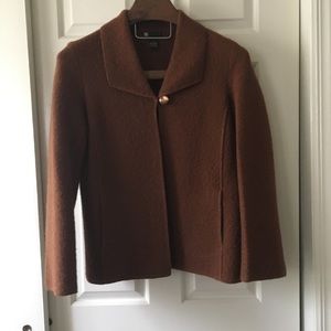 Brown wool jacket